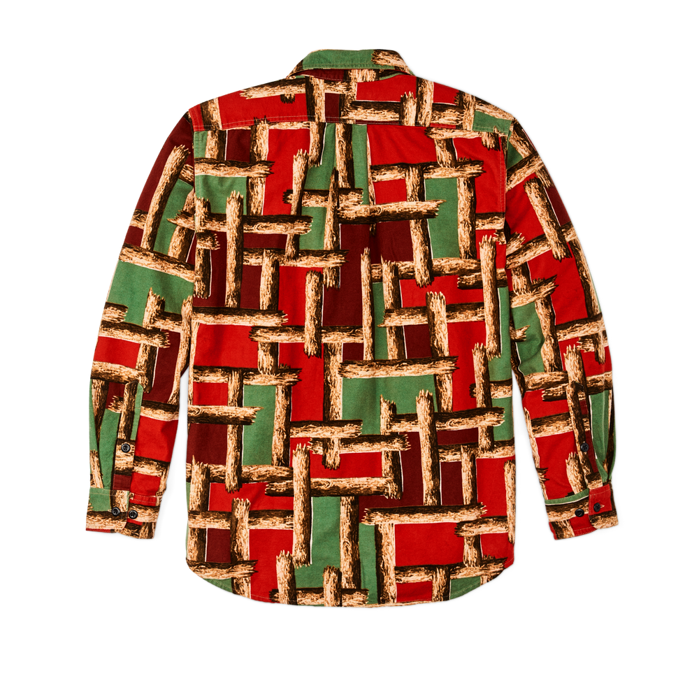 Alternate view of the Filson Field Flannel Shirt - Log Jam