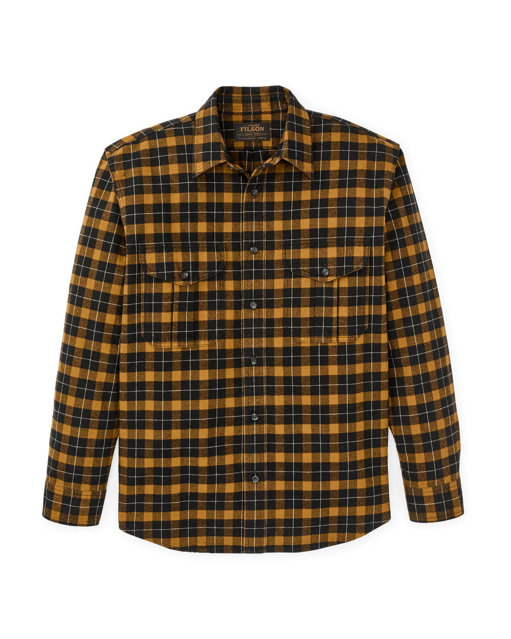 Alaskan Guide Shirt - Black / Gold Plaid