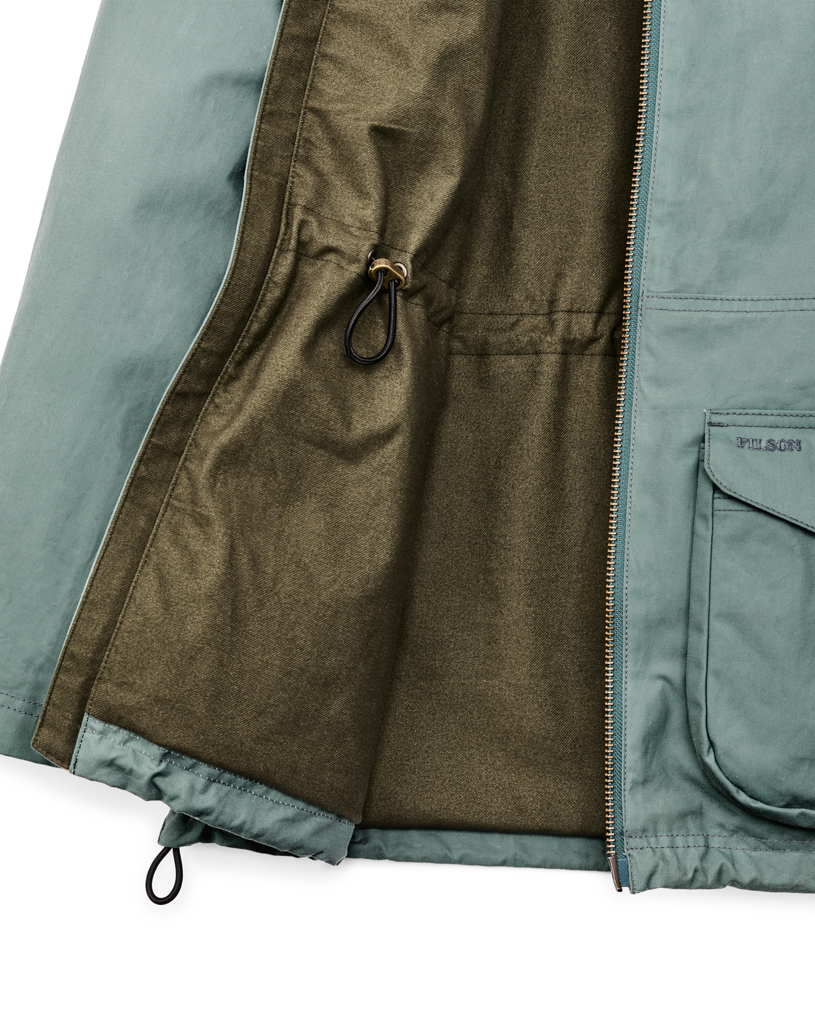 Women's Cover Cloth Raincoat - Balsam Green