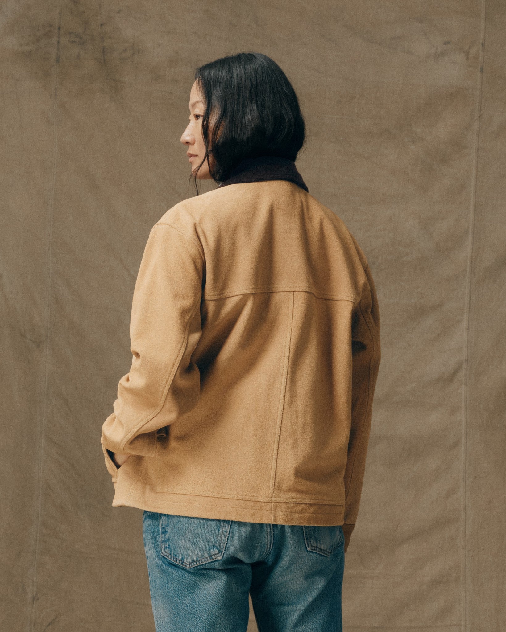 Women's Suede Leather Cruiser - Tan