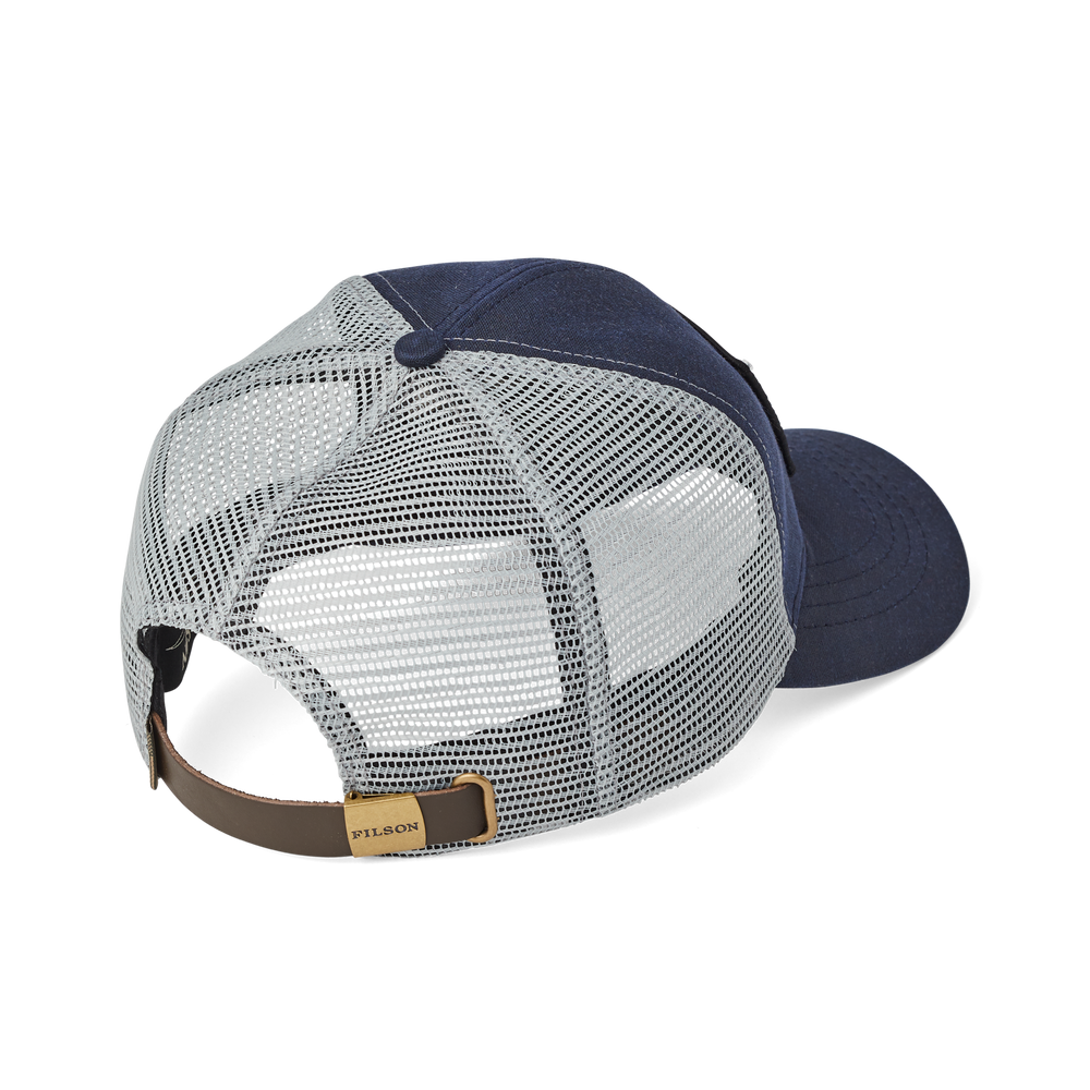 Alternate view of the Filson Mesh Logger Cap - Navy