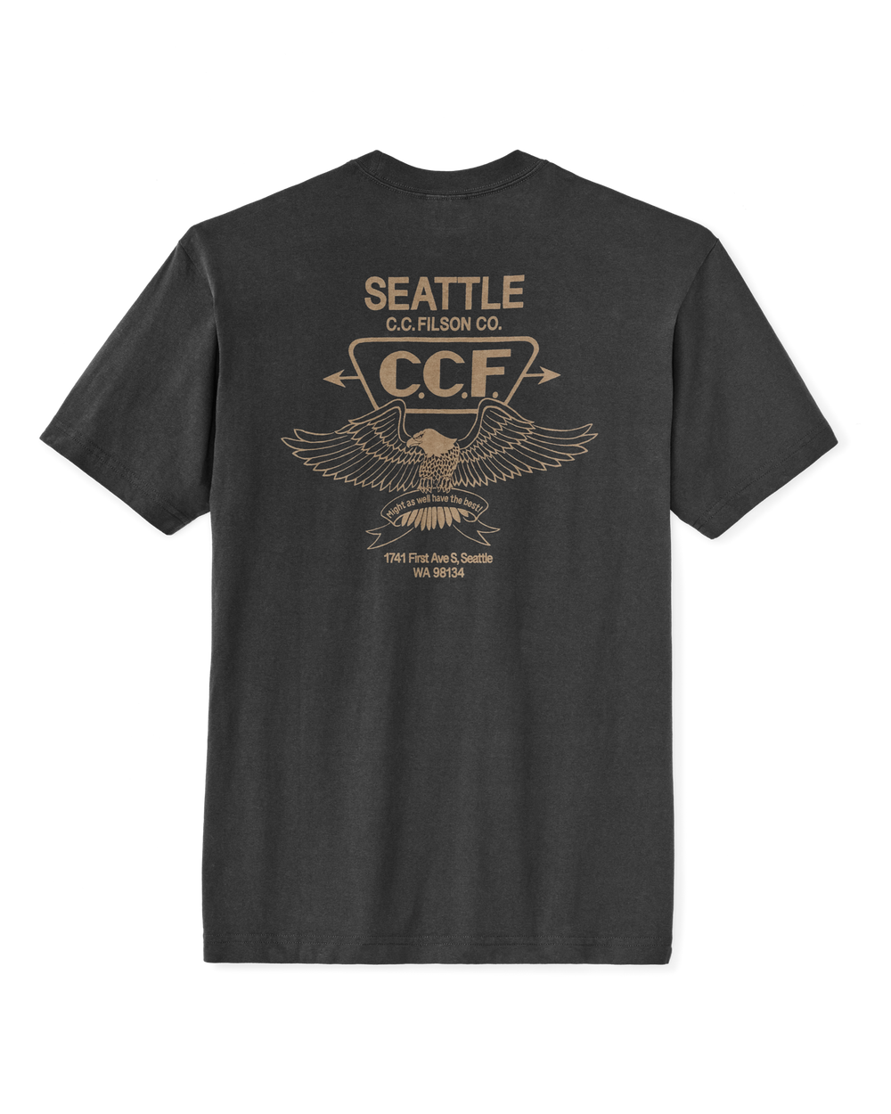 Seattle Graphic T-Shirt - Black
