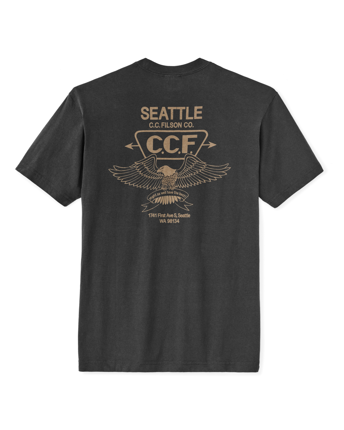 Seattle Graphic T-Shirt - Black