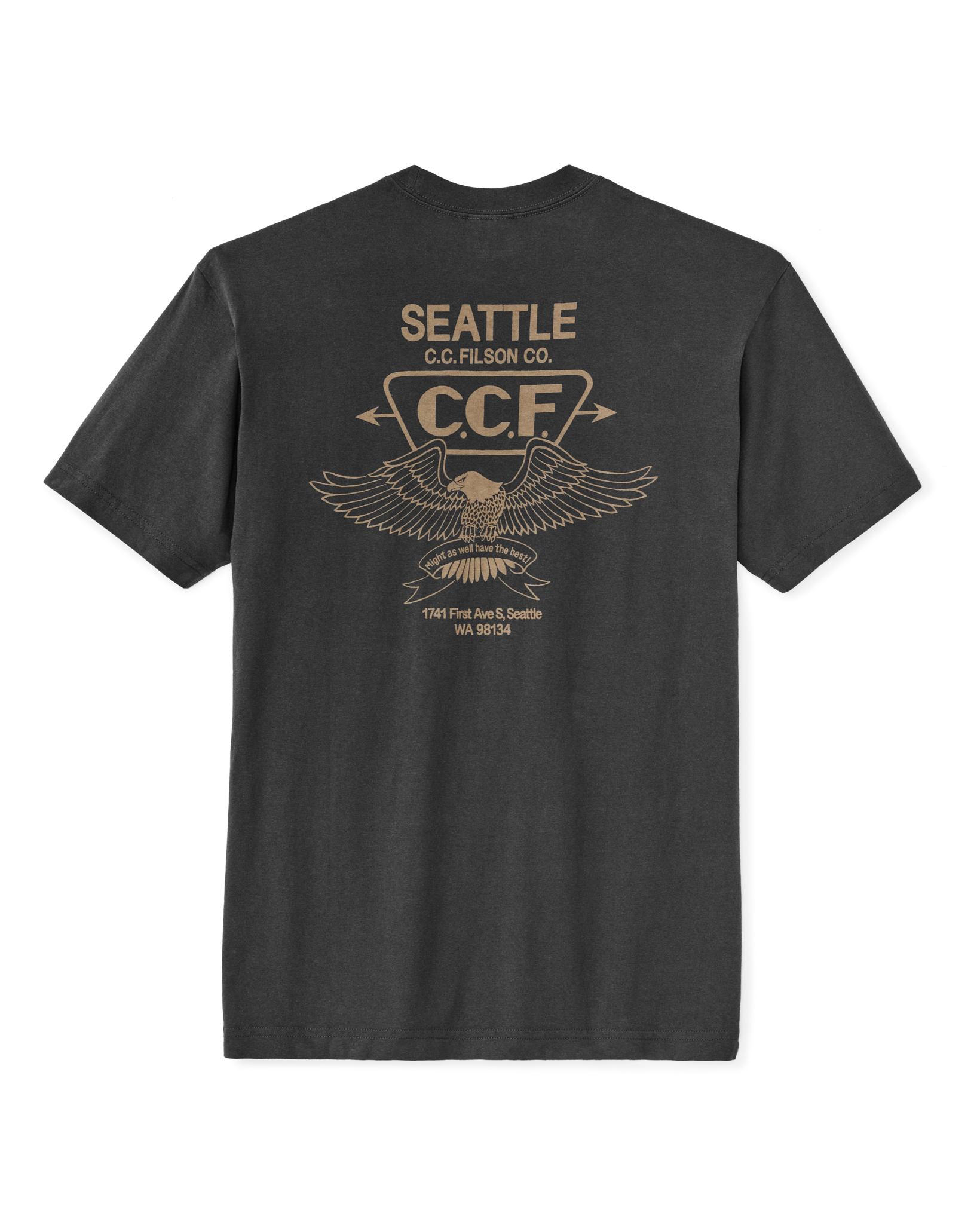 Seattle Graphic T-Shirt - Black