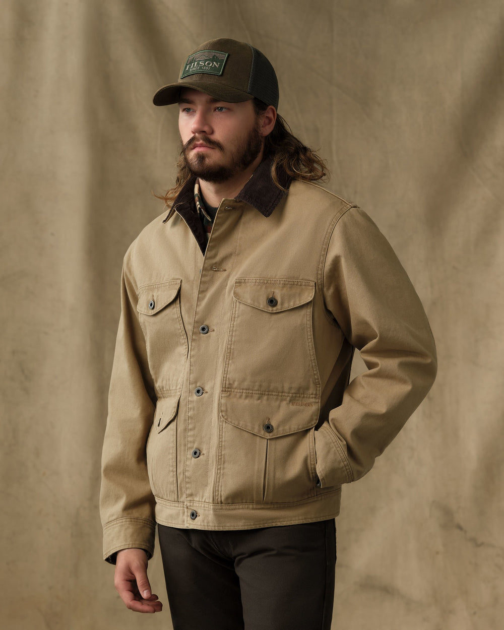 Rustic Canvas Journeyman Jacket - Antique Bronze