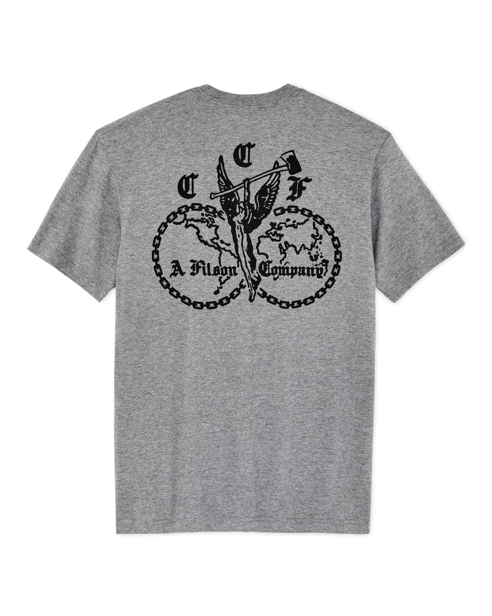 Union Graphic T-Shirt - Dark Gray Heather