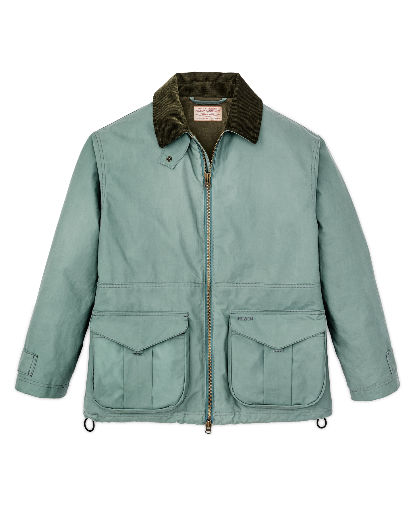 Women's Cover Cloth Raincoat - Balsam Green
