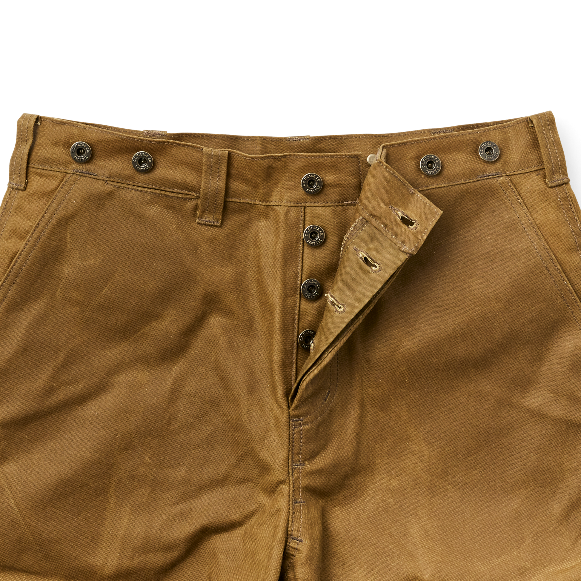 Men's Oil Finish Double Tin Cloth Pants | Filson Men's Oil Finish Double Tin Cloth Pants | Filson