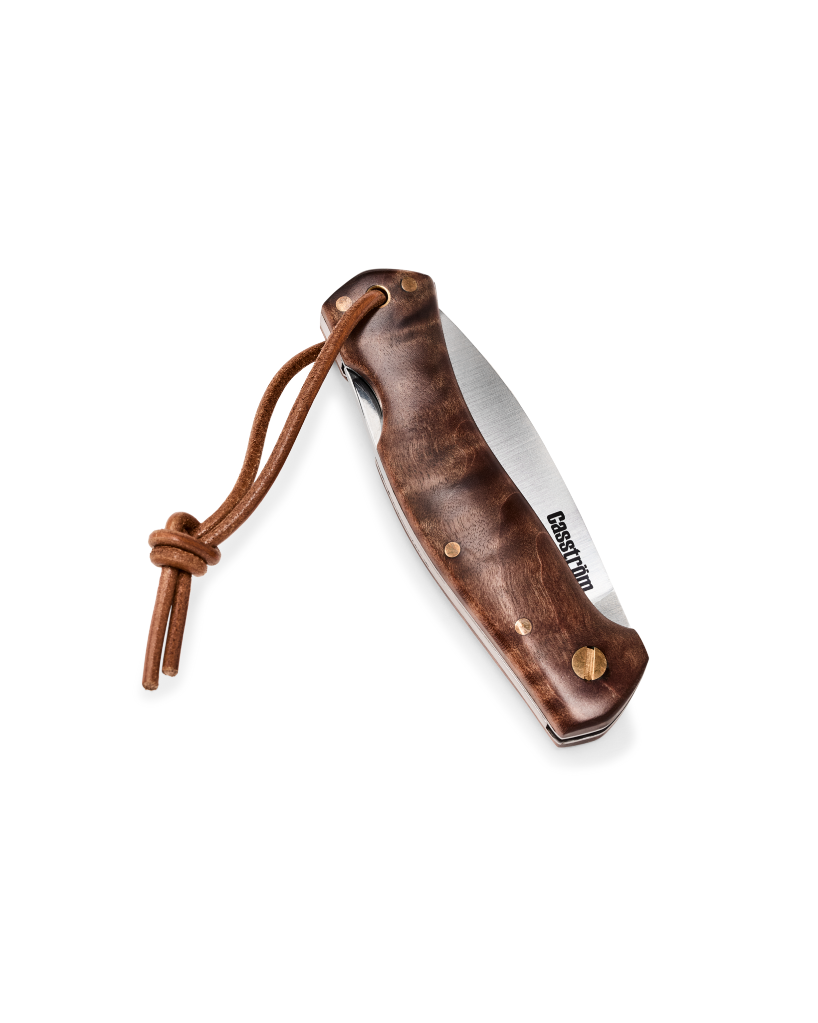 Filson X Casstrom Lars Falt Folding Knife - Quilted Maple