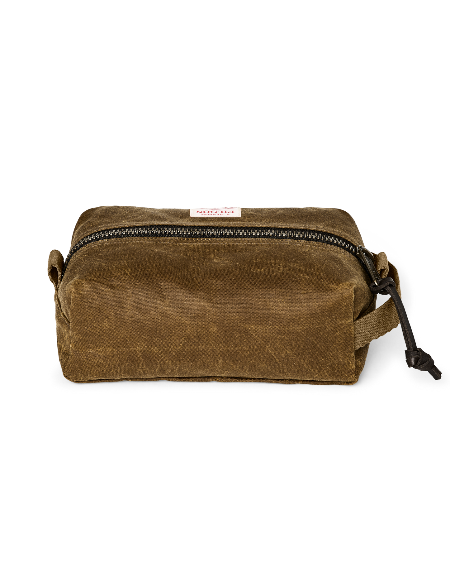 Alternate view of the Filson Tin Cloth Travel Kit - Dark Tan