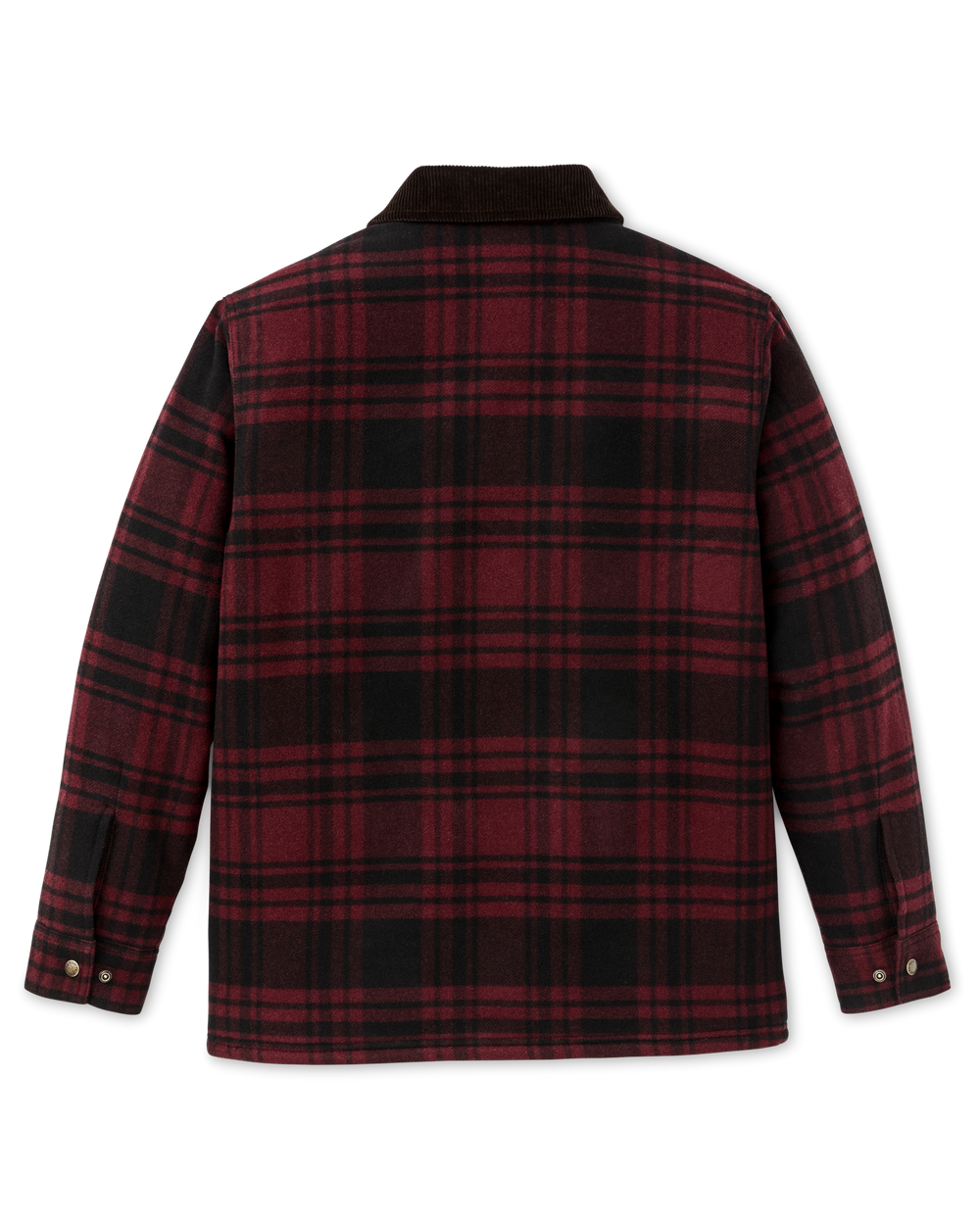 Spokane Insulated Cruiser Jacket - Port / Black Plaid