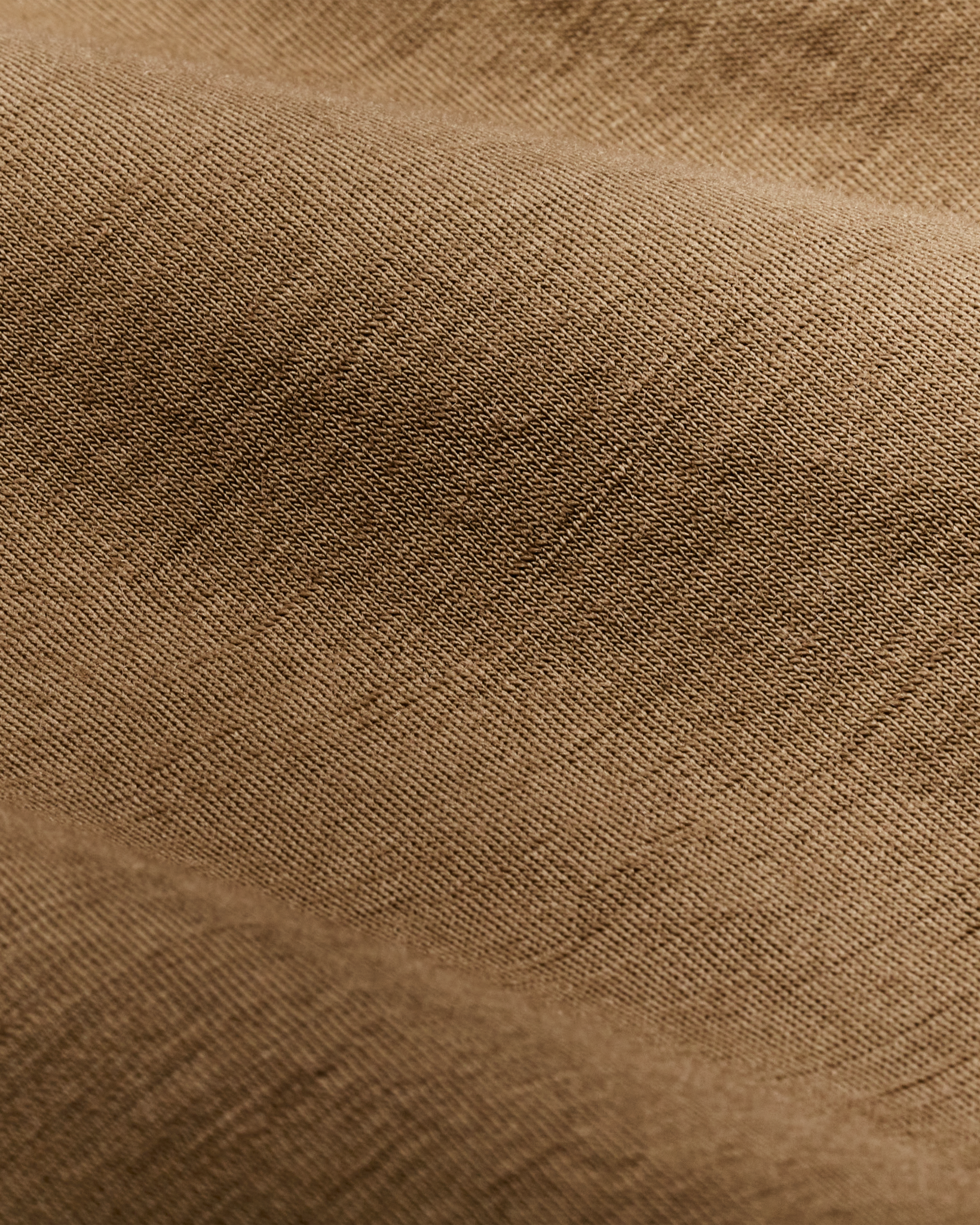 210g Merino Wool Short Sleeve Crewneck - Rugged Tan