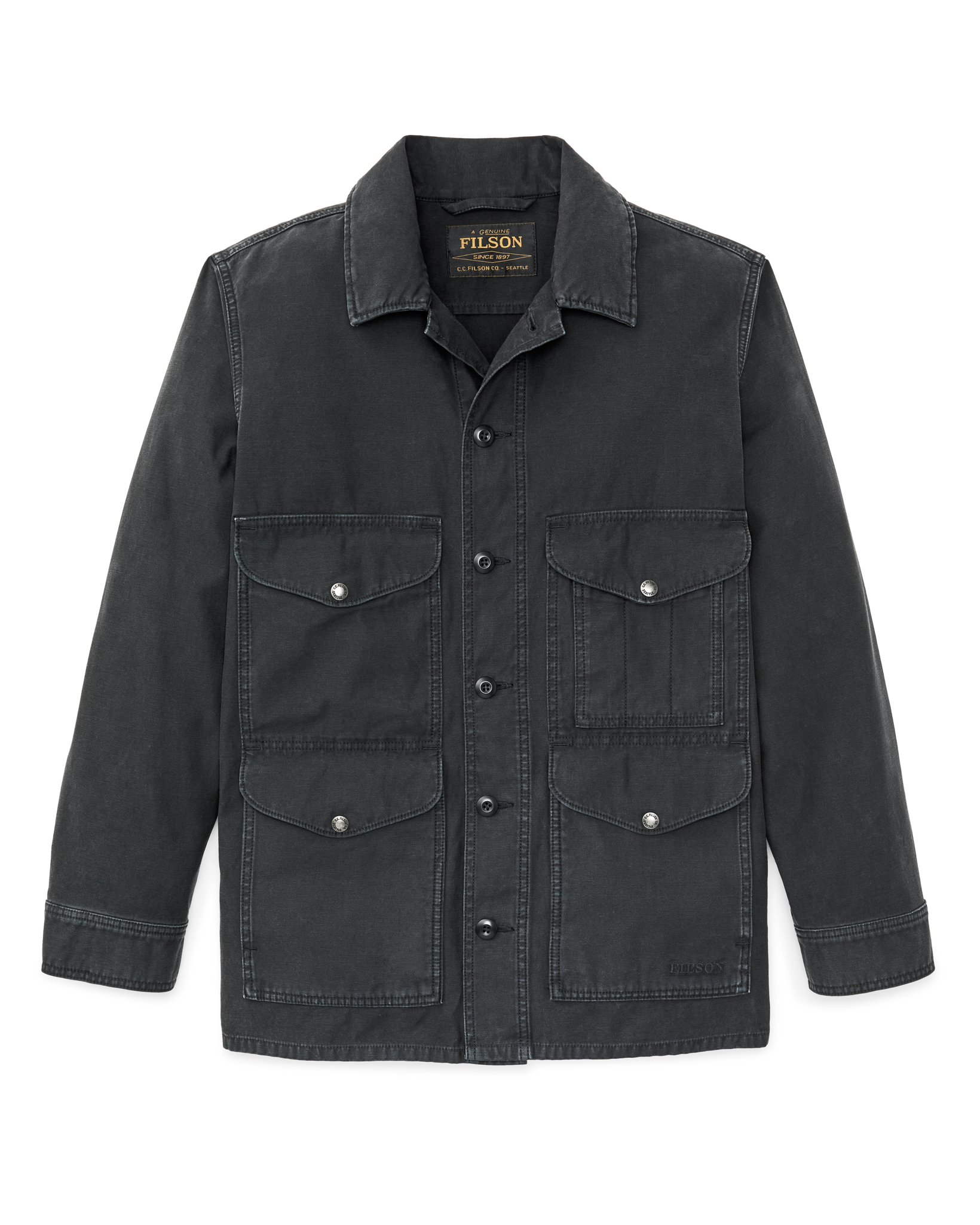 Field Cruiser Jacket - Washed Faded Black | Filson Field Cruiser Jacket - Washed Faded Black | Filson