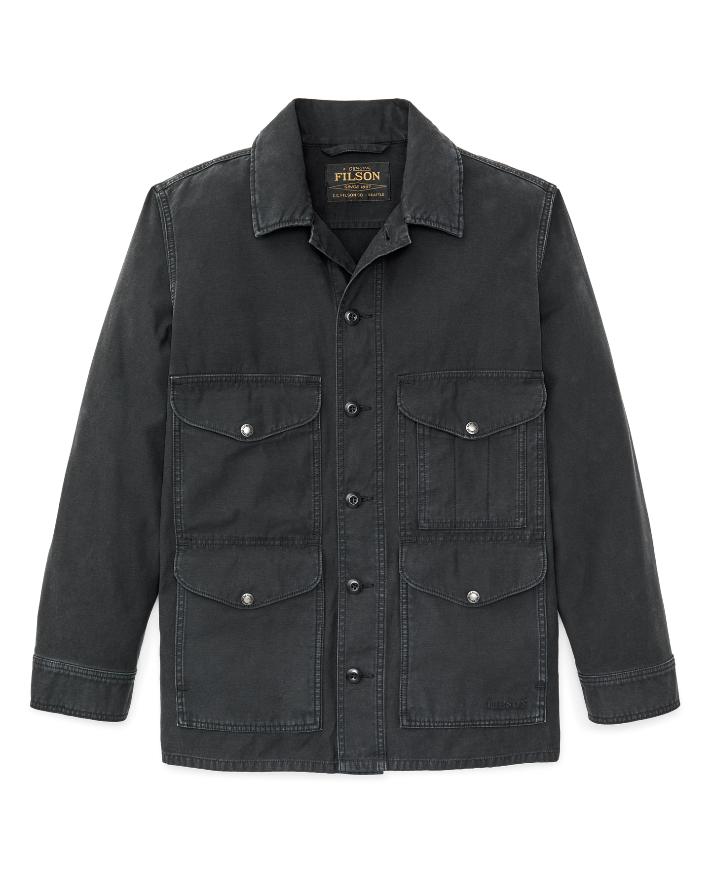 Field Cruiser Jacket - Washed Faded Black