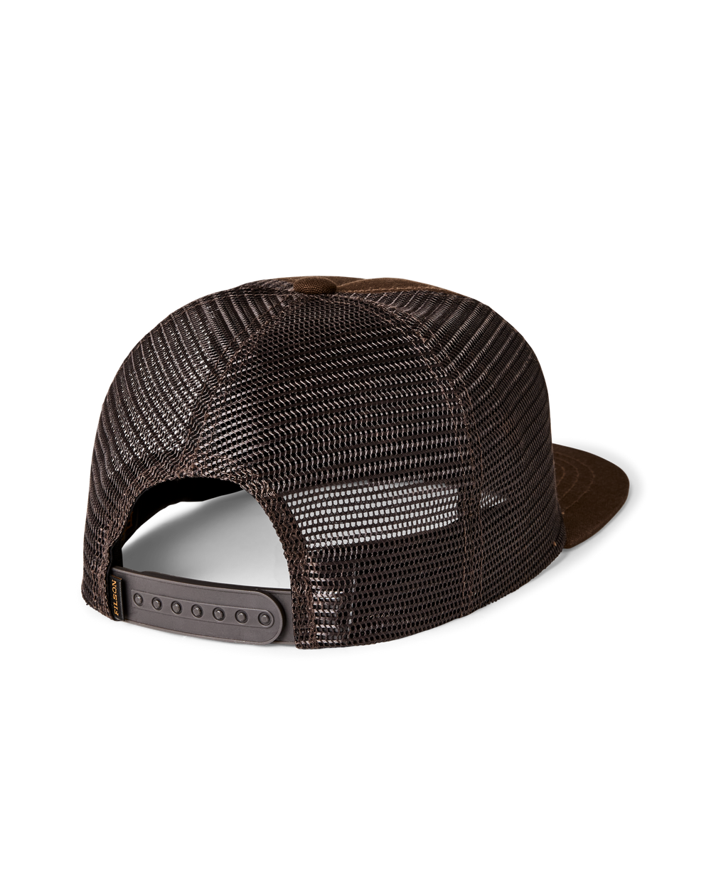 Alternate view of the Filson Durham Ranger Trucker Mesh Cap - Brown