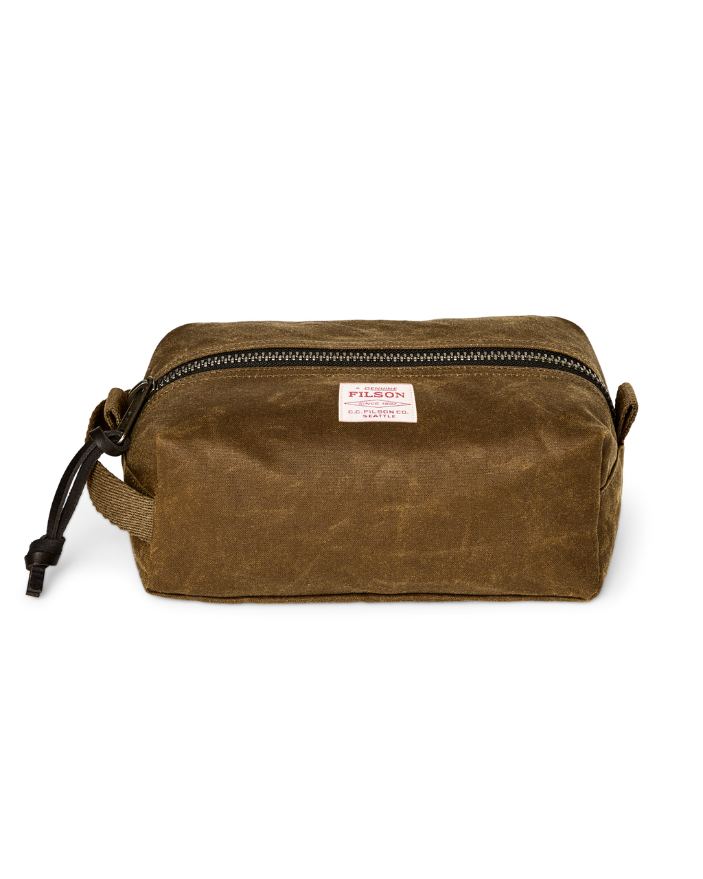 Tin Cloth Dopp Kit - Dark Tan | Filson