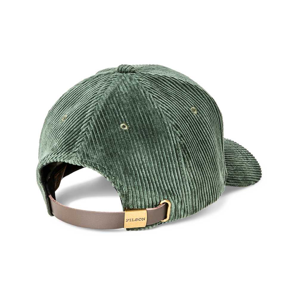 Alternate view of the Filson Smokey Bear Logger Cap - Spruce / Smokey