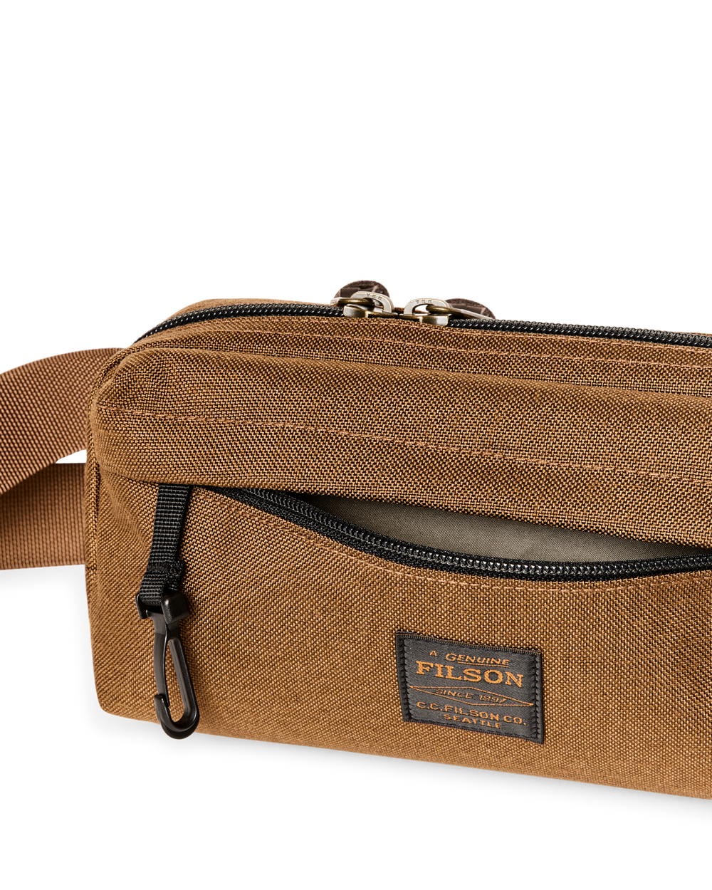 Alternate view of the Filson Dryden Crossbody Bag - Whiskey