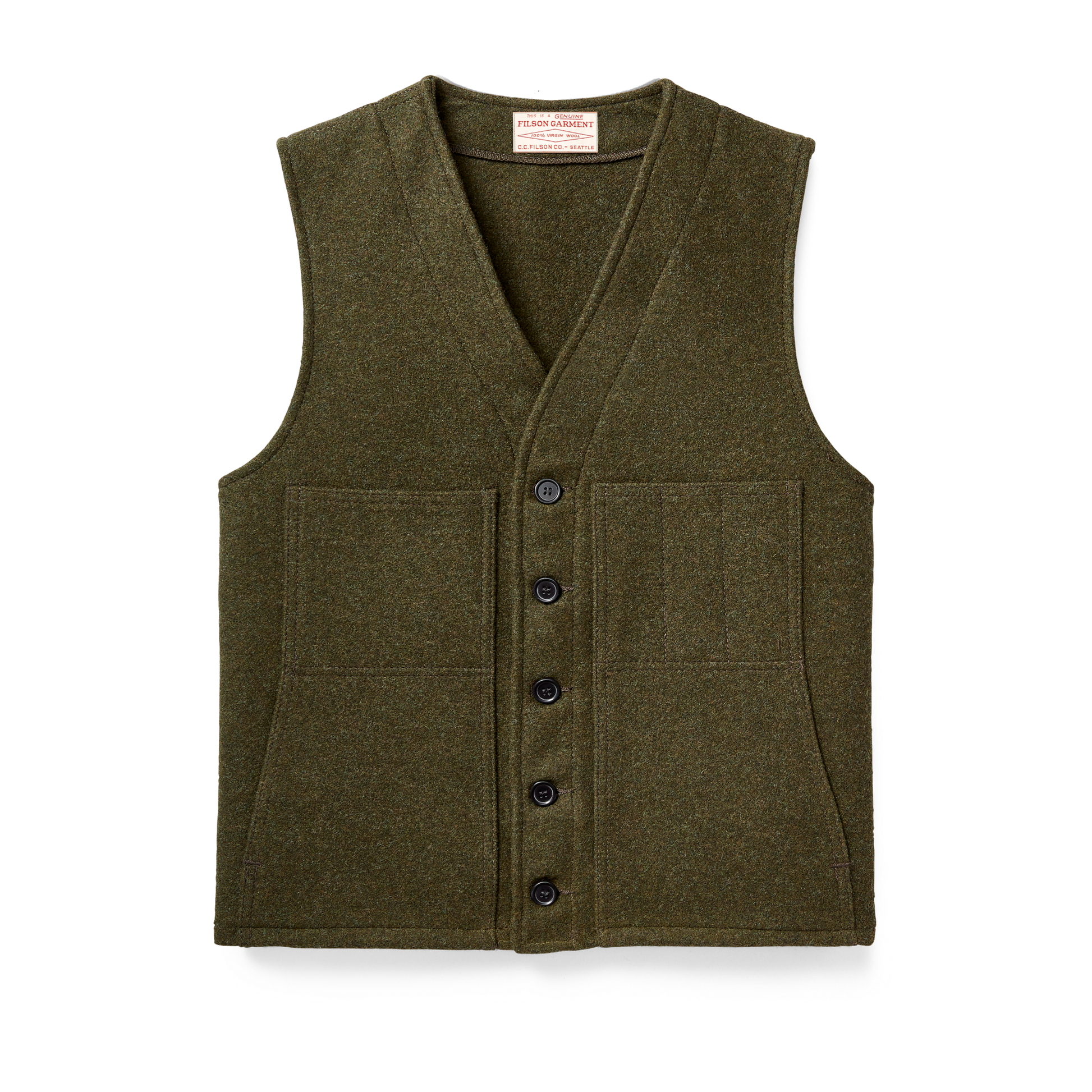 Mackinaw Wool Vest | Filson Mackinaw Wool Vest | Filson
