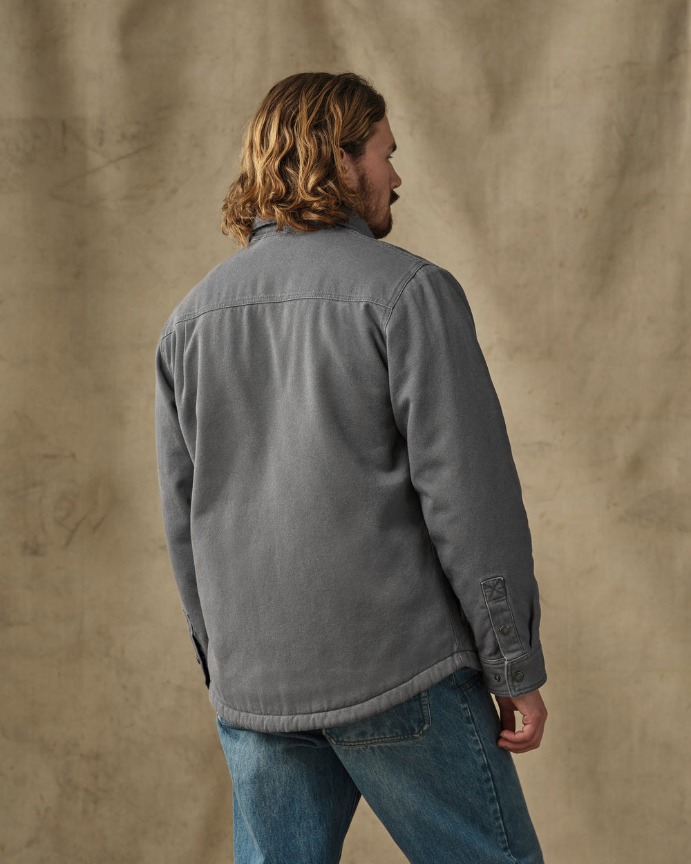 Fleece Lined Jac-Shirt - Rockslide Gray