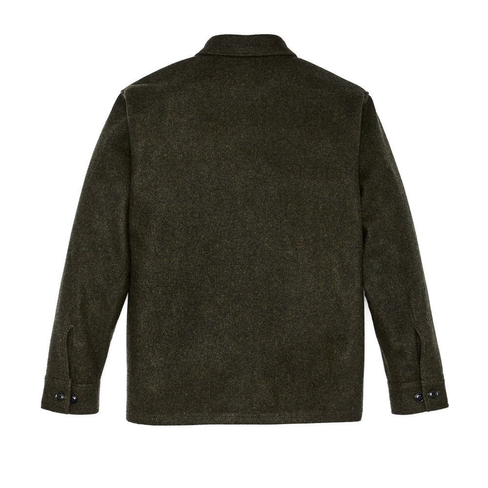 Alternate view of the Filson Wool Jac-shirt - Forest Green
