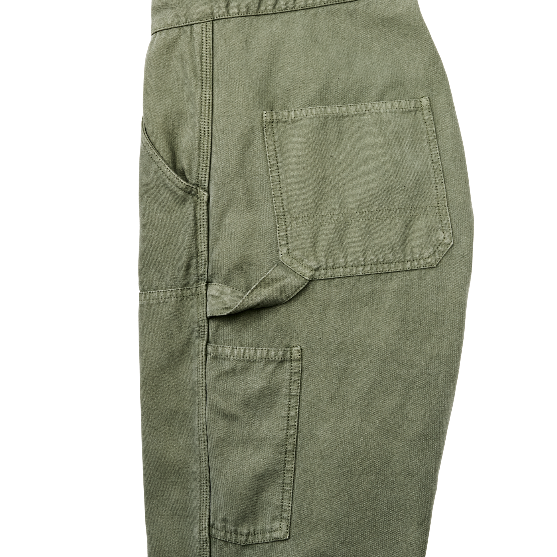 Alternate view of the Filson Women's Field Short Sleeve Coverall - Army Green