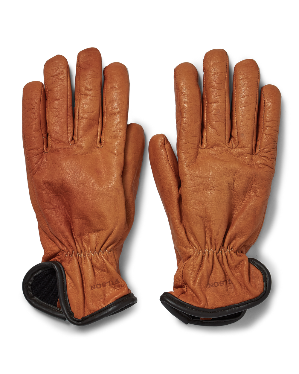 Original Lined Goatskin Gloves - Saddle Brown