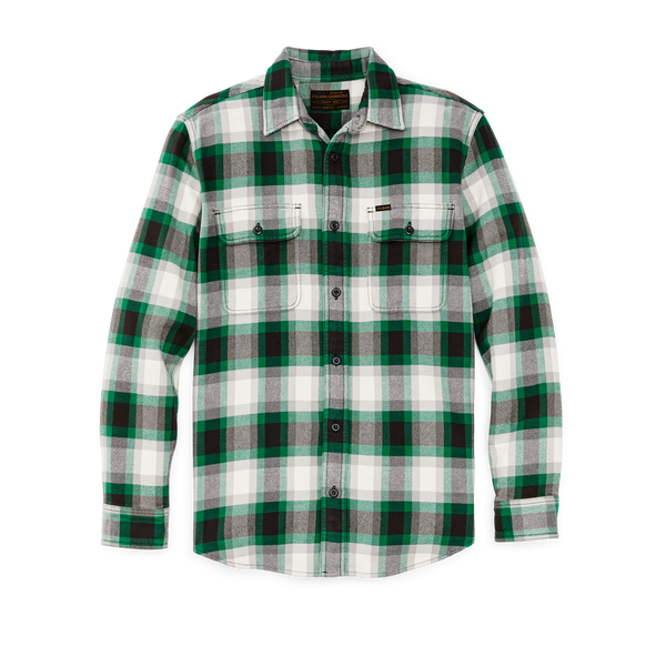FILSON フランネルシャツジャケット グレー 9fc084fc01e3df5642c8ba059e5751