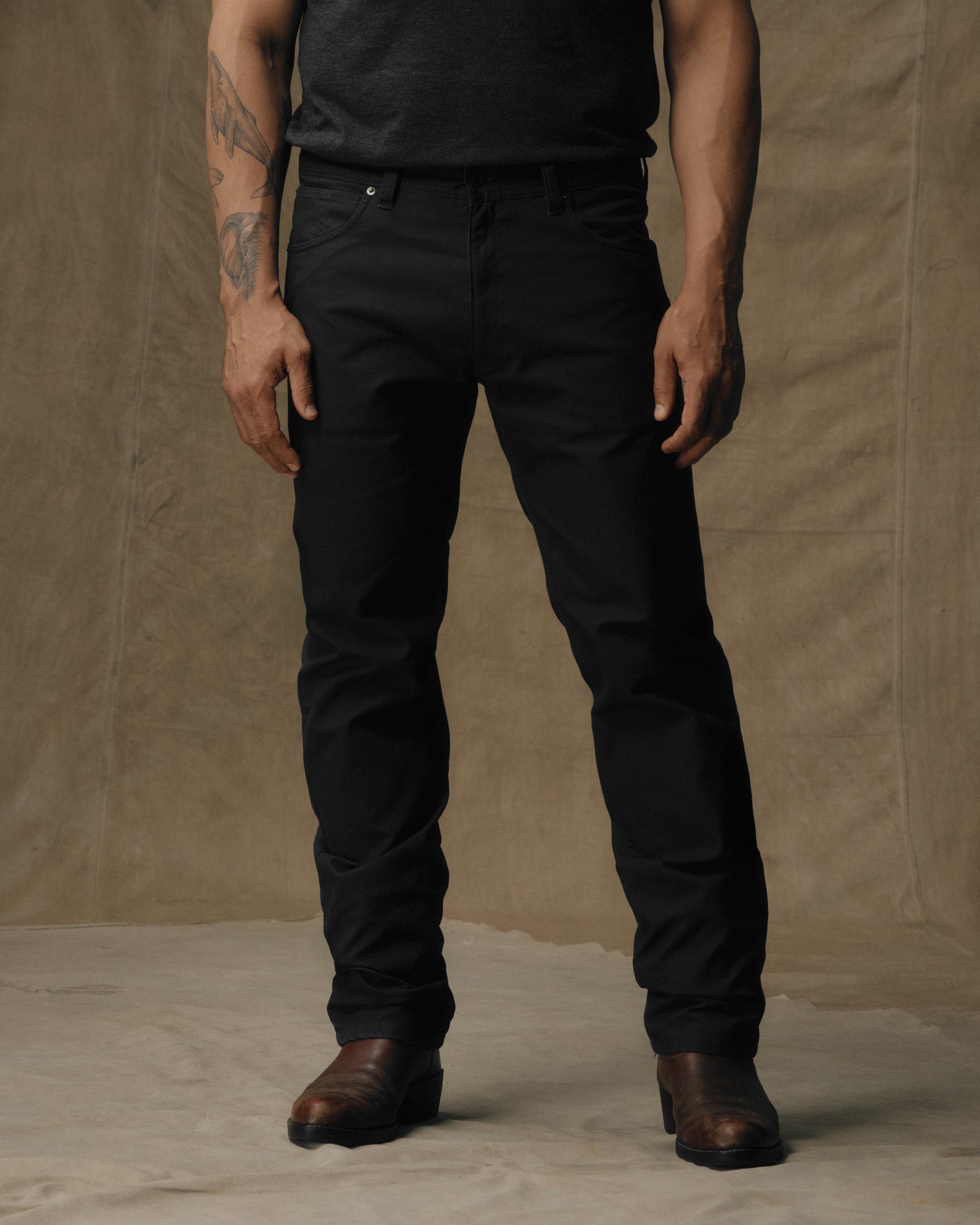 Samir is 6'2" wearing a size Medium
