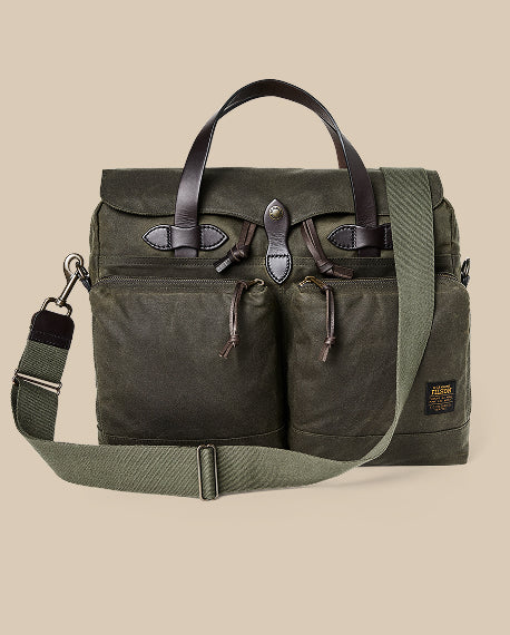 24 Hour Tin Cloth Briefcase | Filson