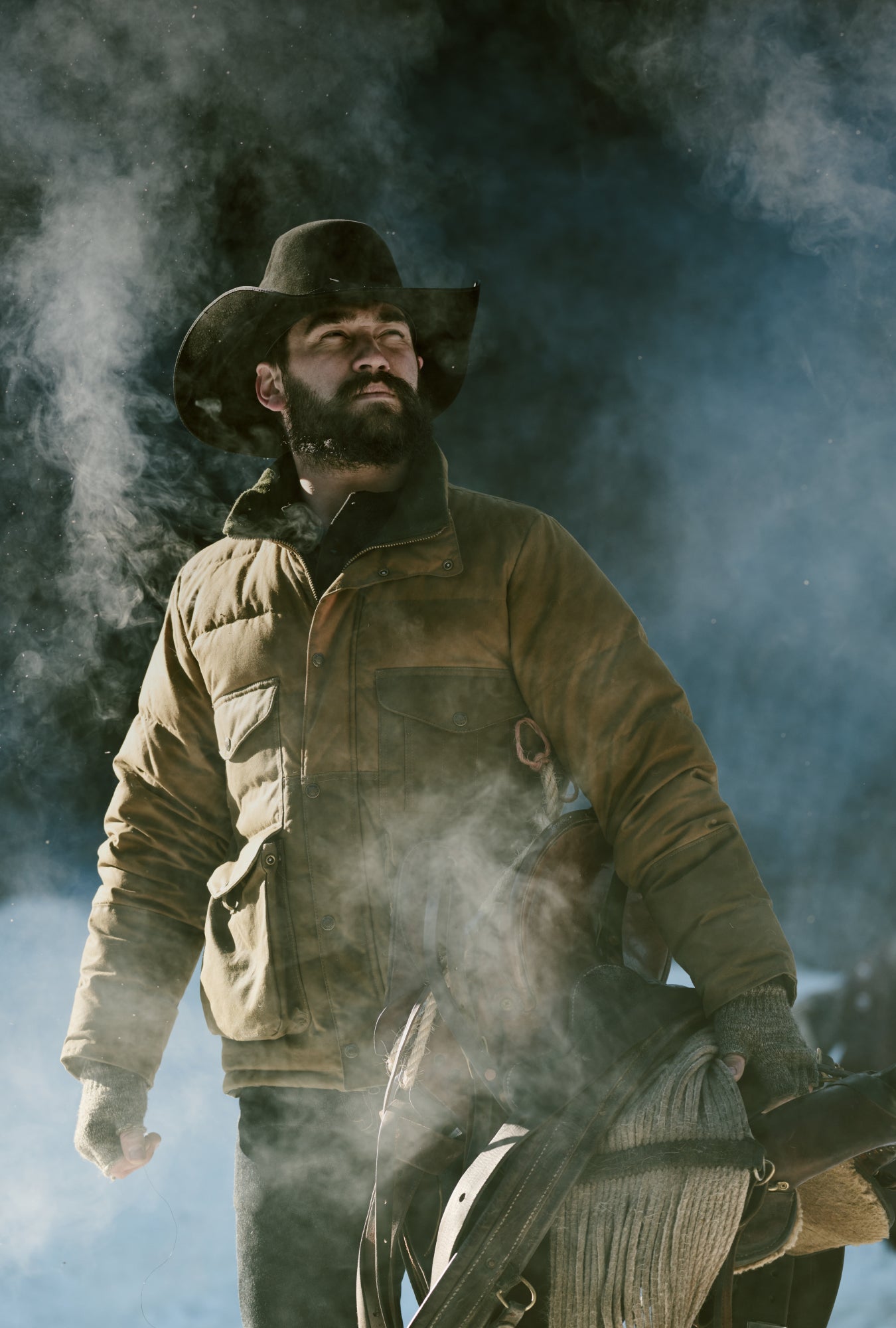 FILSON フィルソン USA製 ドライフィニッシュ クロンダイク ジャケット FILSON Filson Tin Cloth Oil Finish Shooter Hunting Jacket