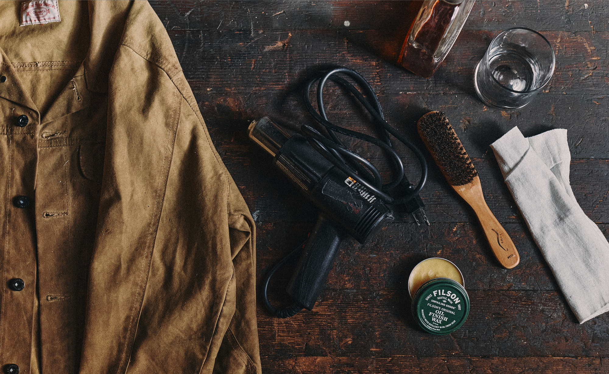 How to Rewax a Waxed Jacket | Filson Tin Cloth® Guide