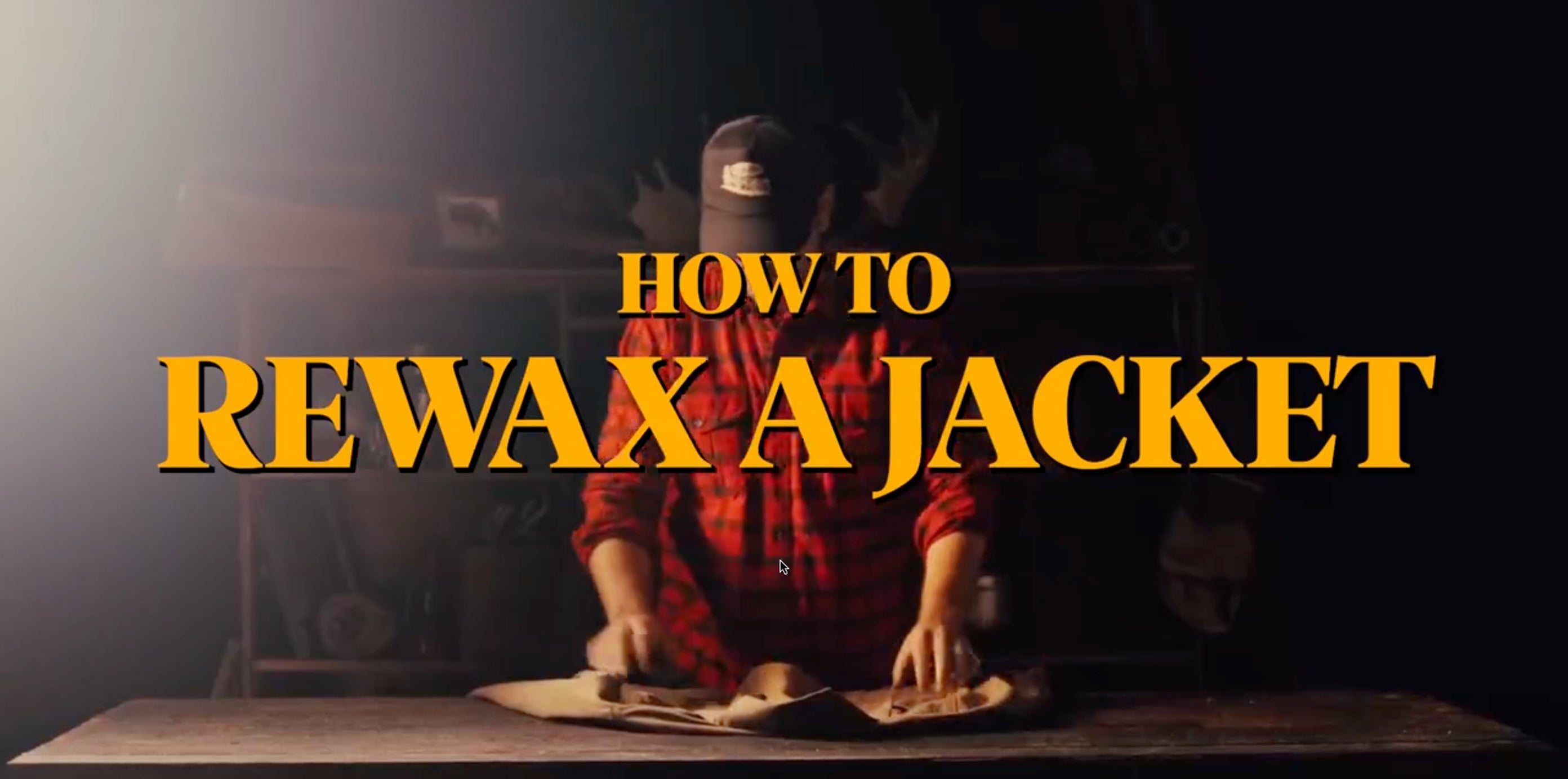 How to Rewax a Waxed Jacket | Filson Tin Cloth® Guide