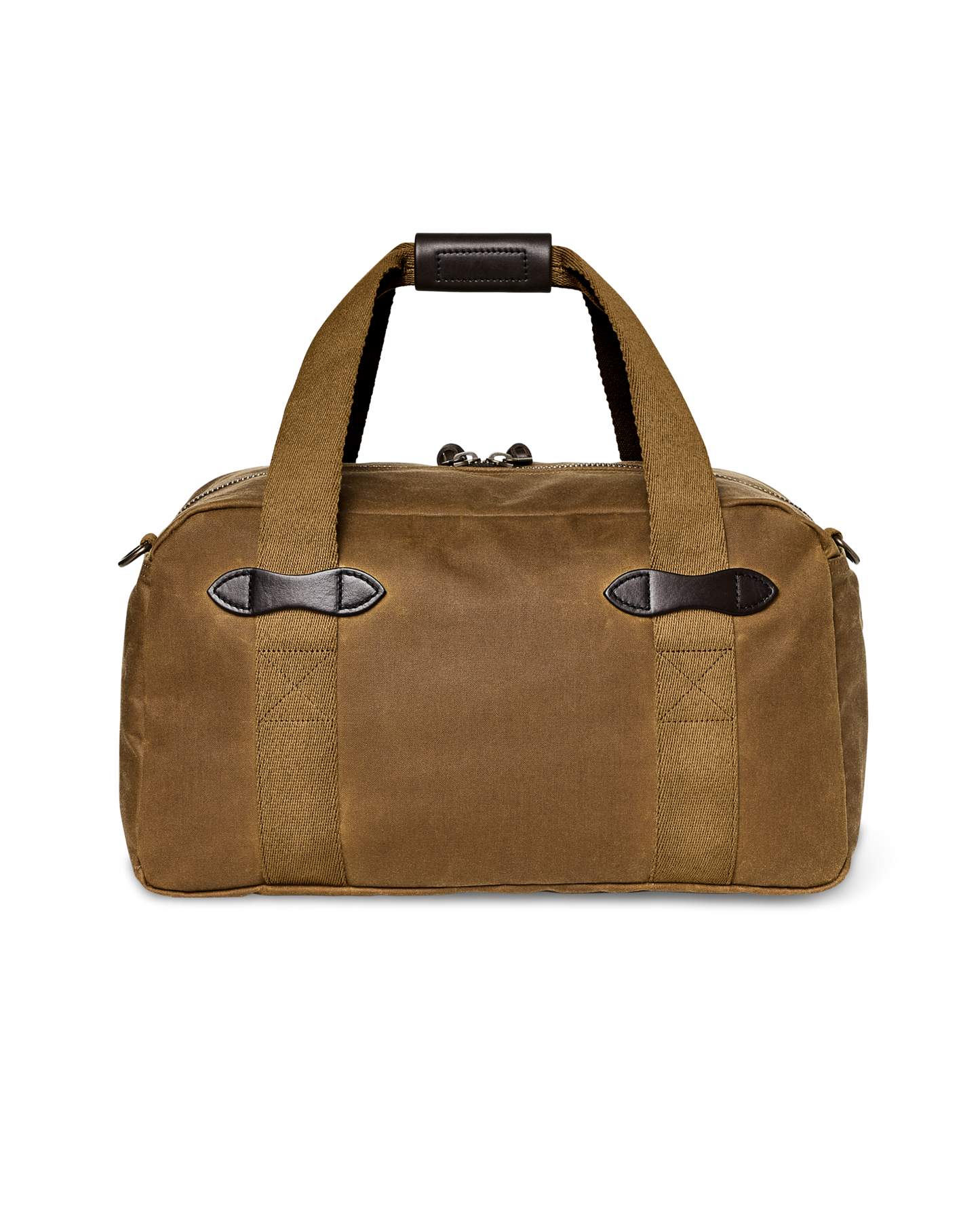 Alternate view of the Filson Small Tin Cloth Duffle Bag - Dark Tan