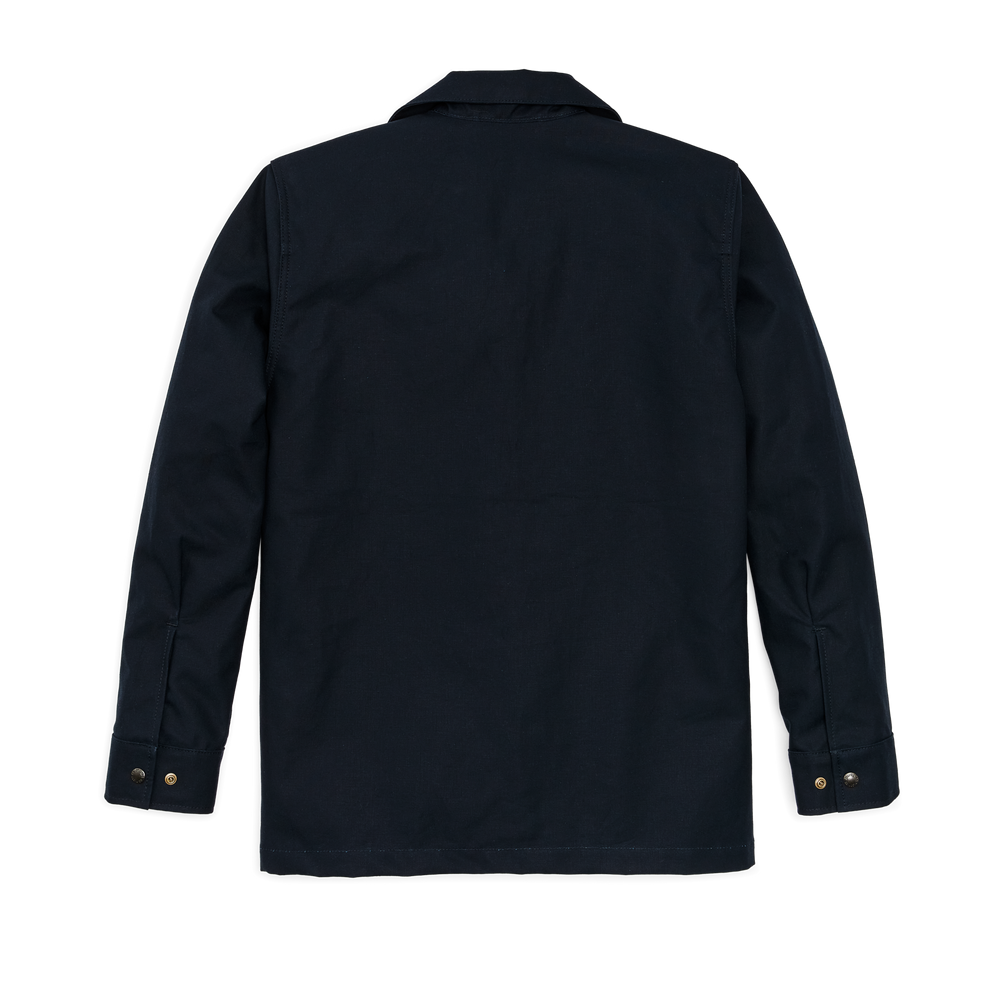 Alternate view of the Filson Dry Tin Cloth Jac-shirt - Navy