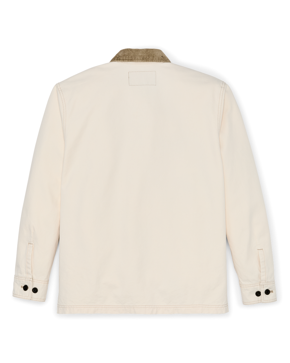 Alternate view of the Filson Rustic Canvas Jac-shirt - Natural Seed
