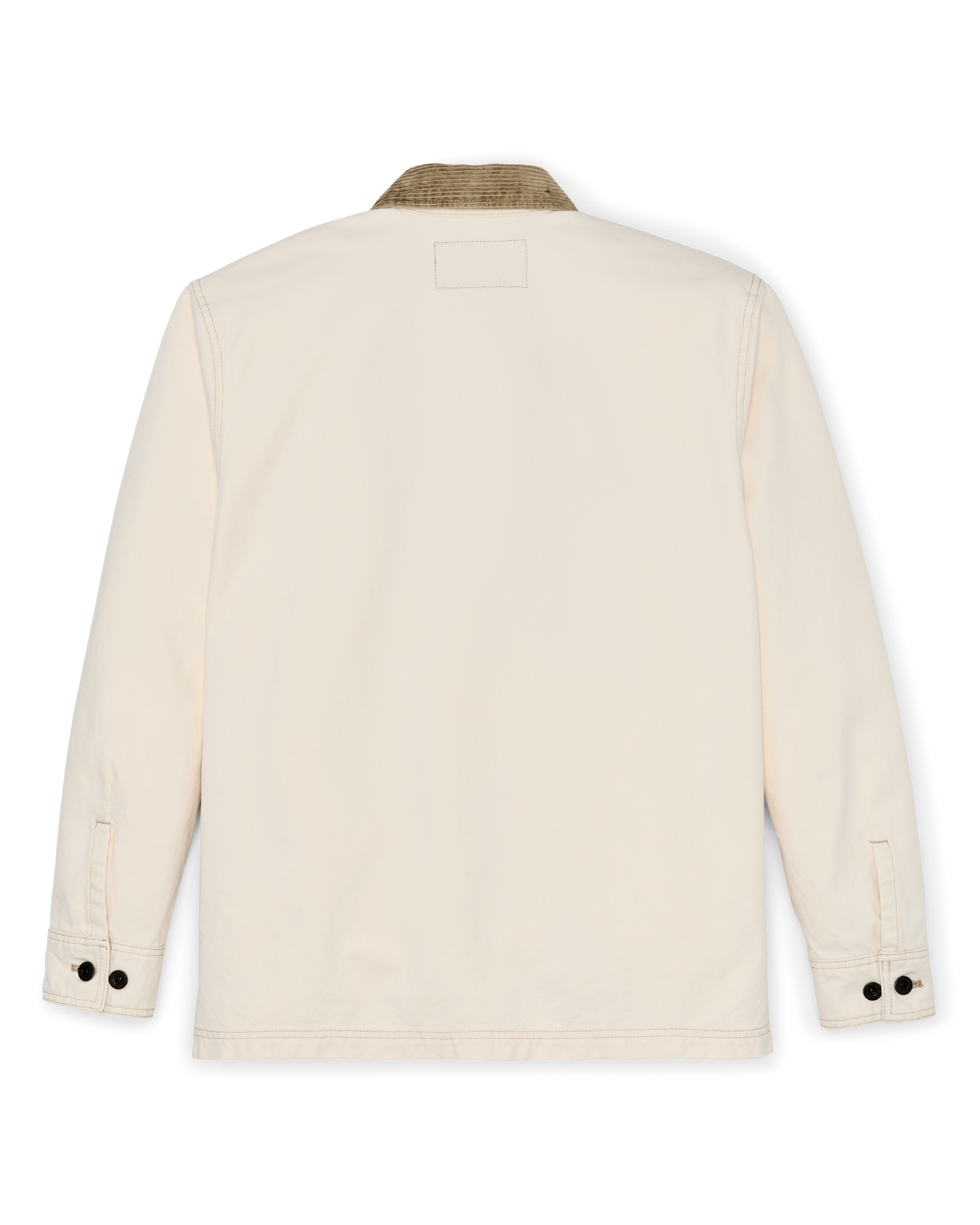 Alternate view of the Filson Rustic Canvas Jac-shirt - Natural Seed