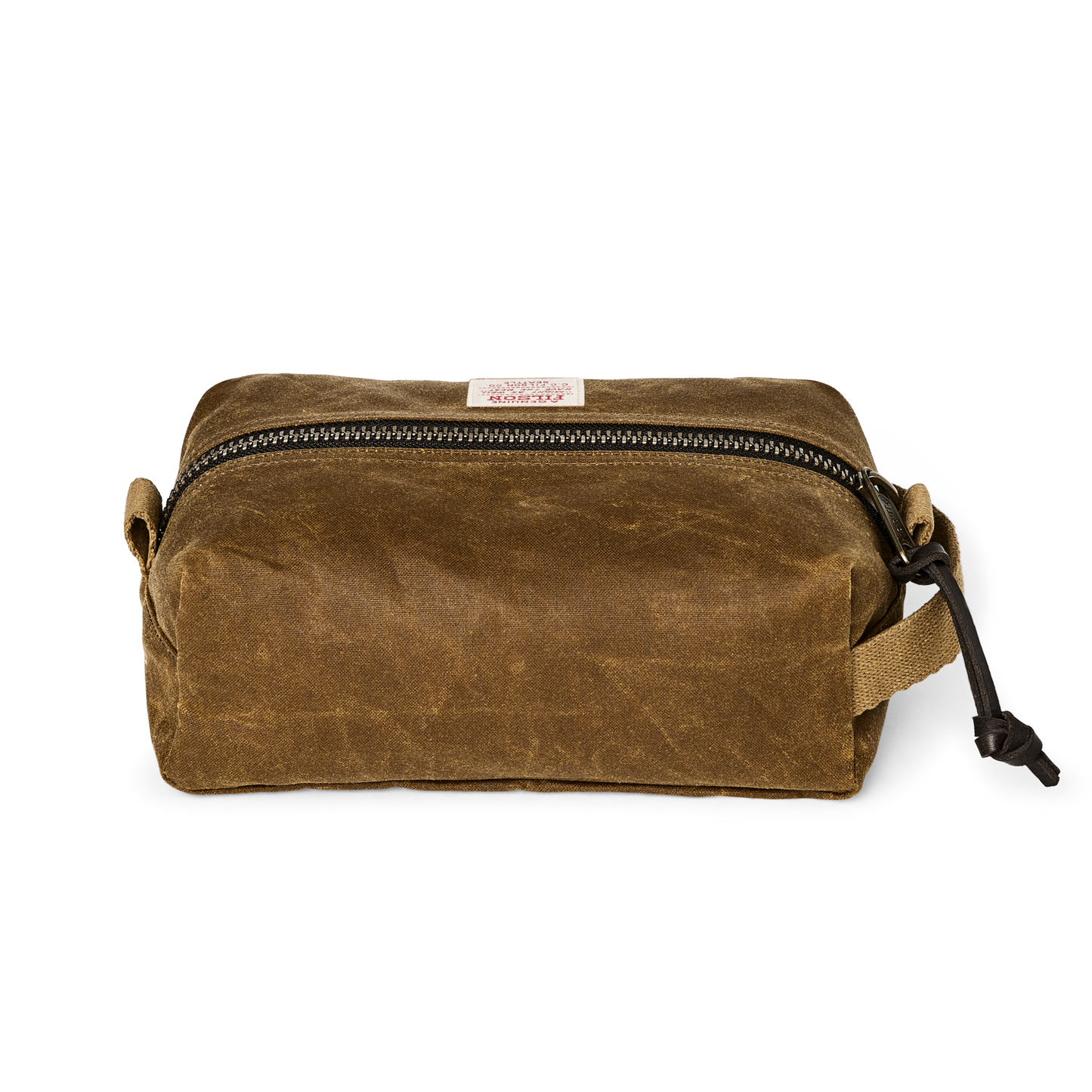 Alternate view of the Filson Tin Cloth Travel Kit - Dark Tan