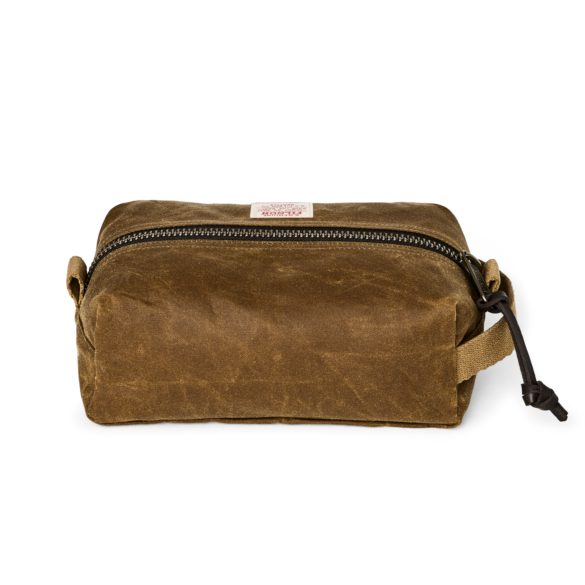 Alternate view of the Filson Tin Cloth Travel Kit - Dark Tan