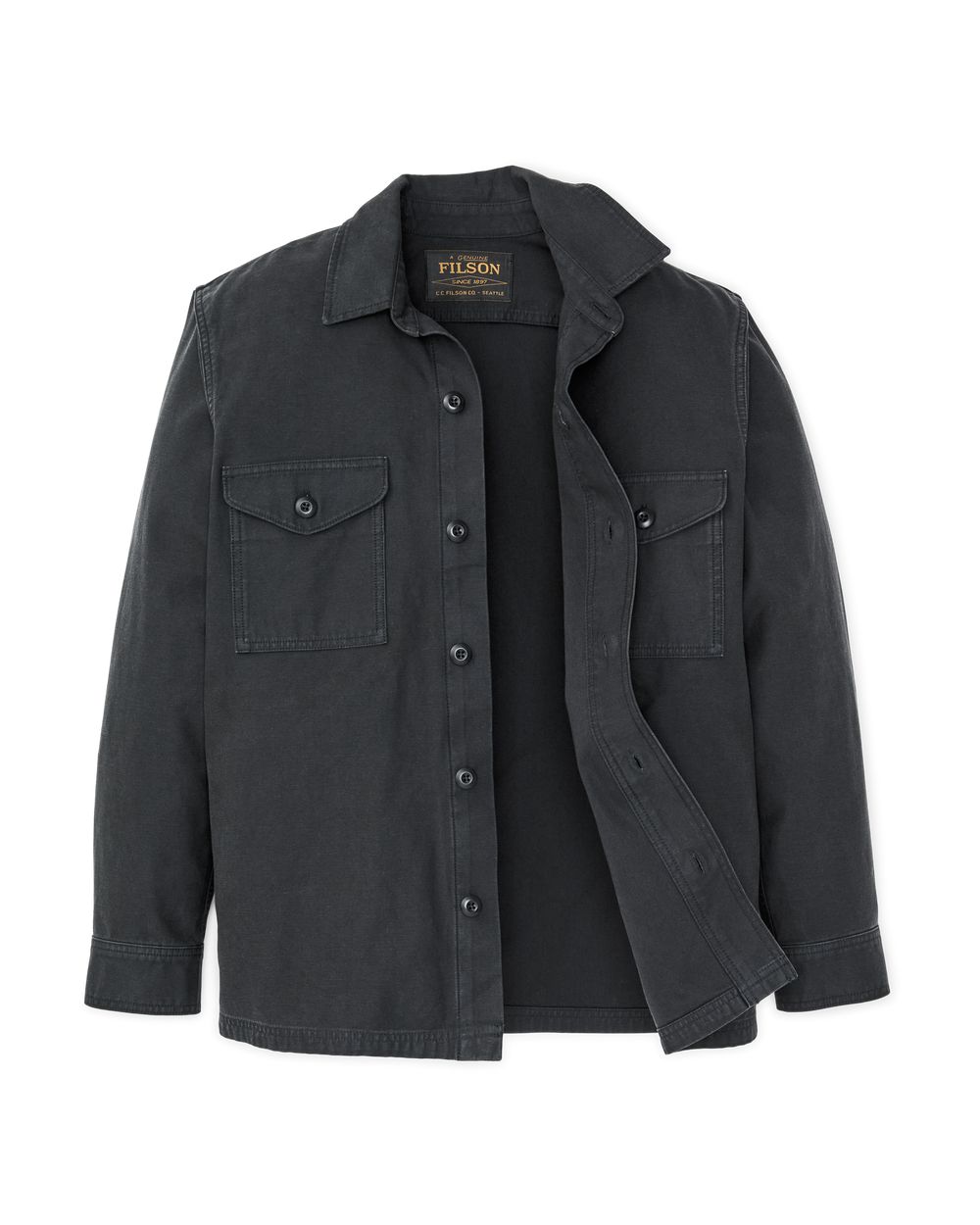 Field Jac-Shirt - Washed Faded Black | Filson Field Jac-Shirt - Washed Faded Black | Filson