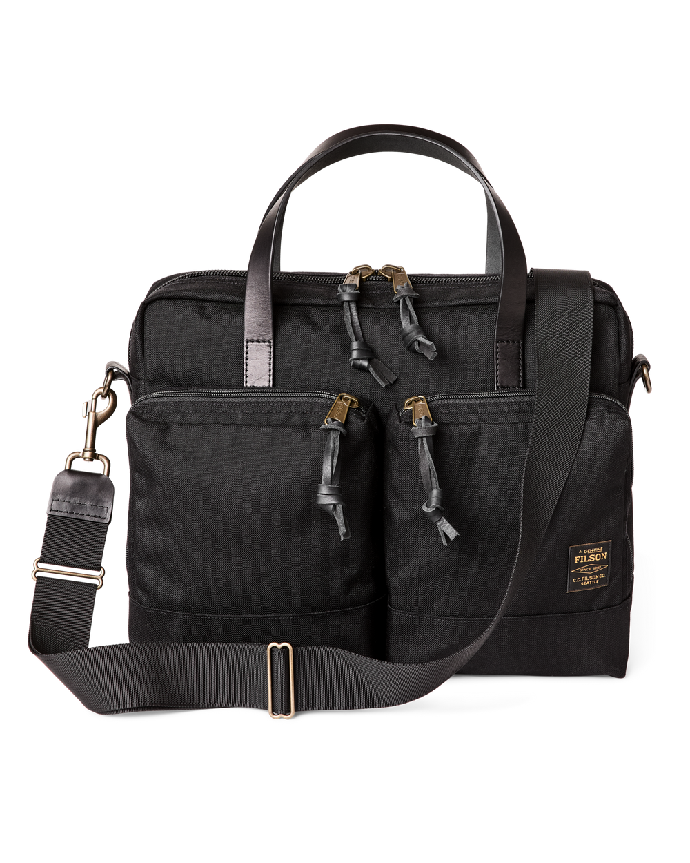 バッグ FILSON DRYDEN BRIEFCASE Dryden Briefcase - Black | Filson