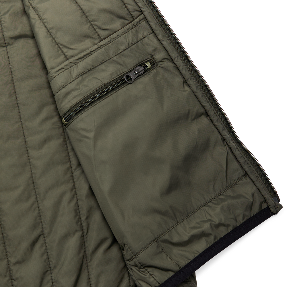 Alternate view of the Filson Ultralight Vest - Olive Gray