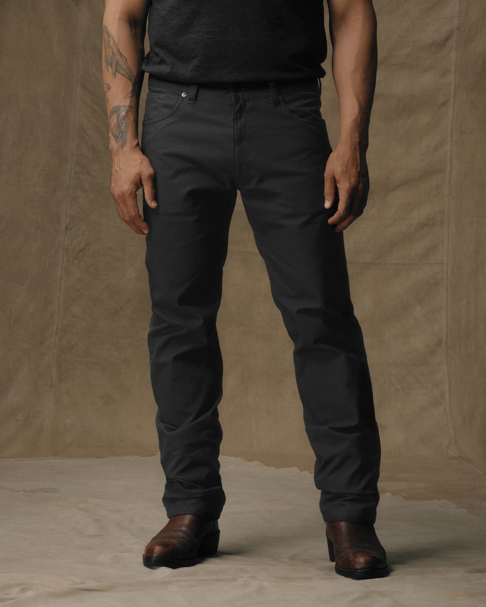 Dry Tin Cloth 5-Pocket Pants - Raven | Filson