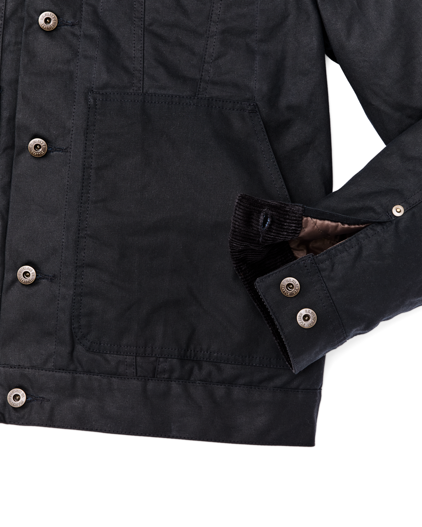 Insulated Short Cruiser Jacket - Harbor Blue