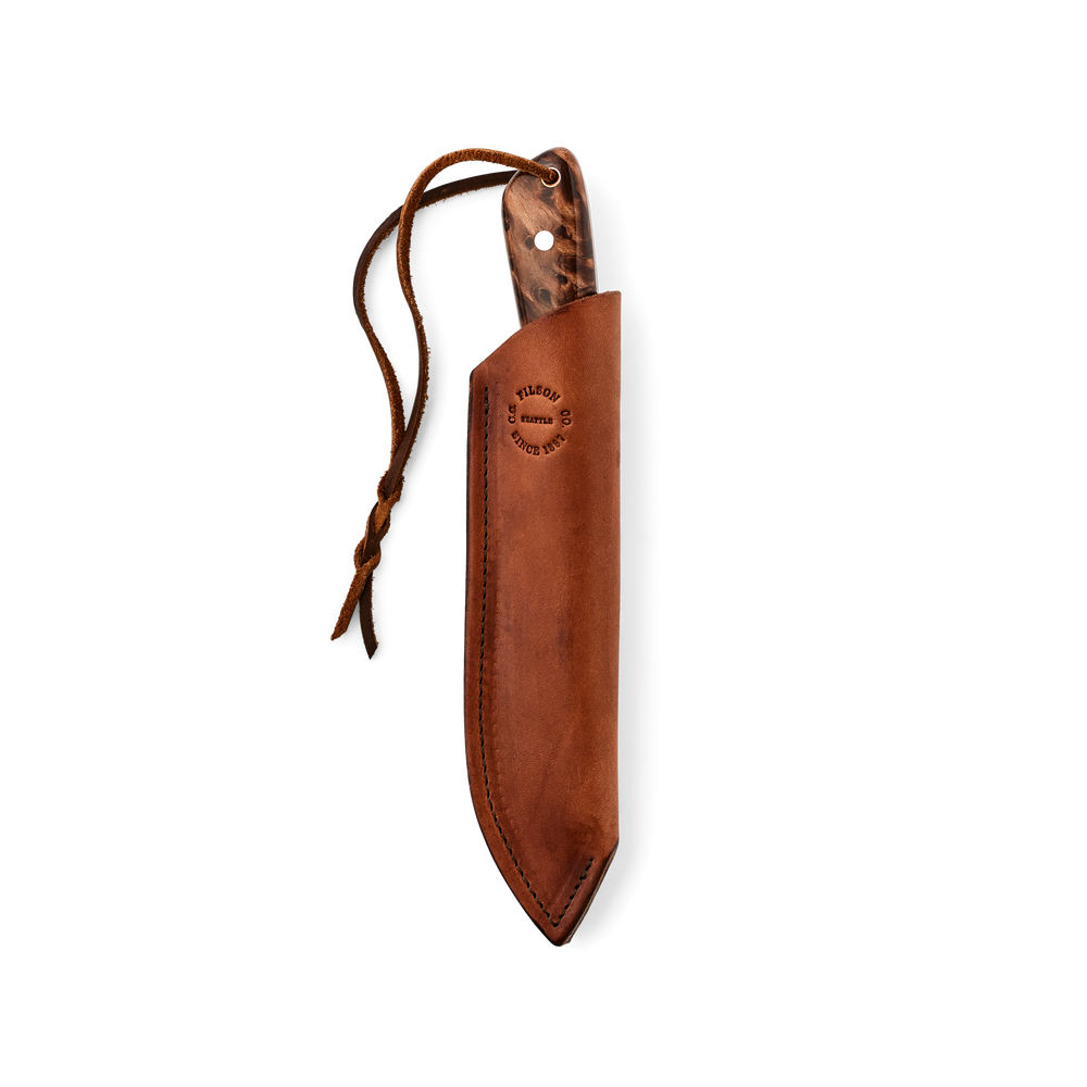 Alternate view of the Filson Filson X Graycloud Ranger Knife - Redwood Burl