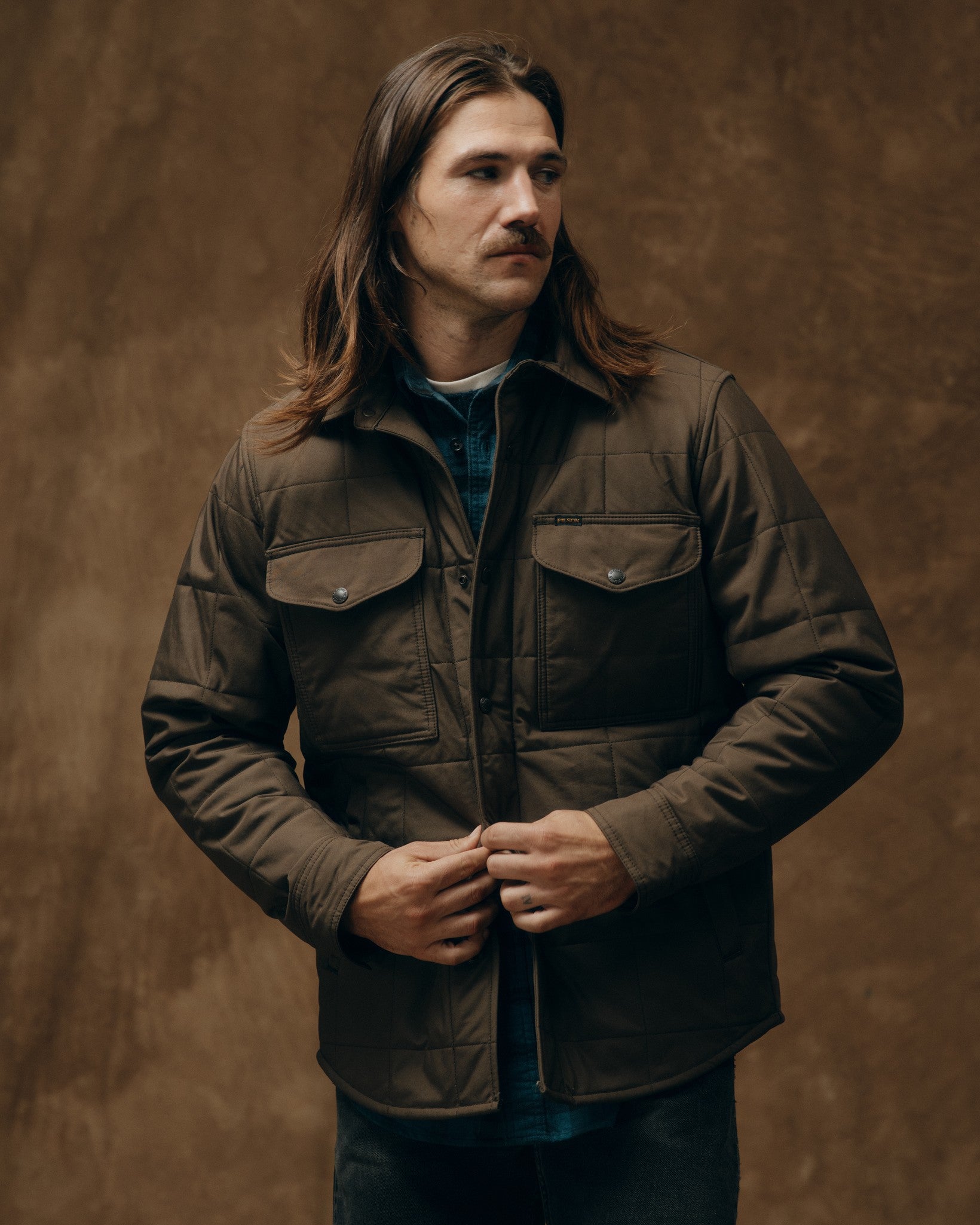 Quilted Jacket Filson Motorcycle Jacket Filson Alcan Jacket