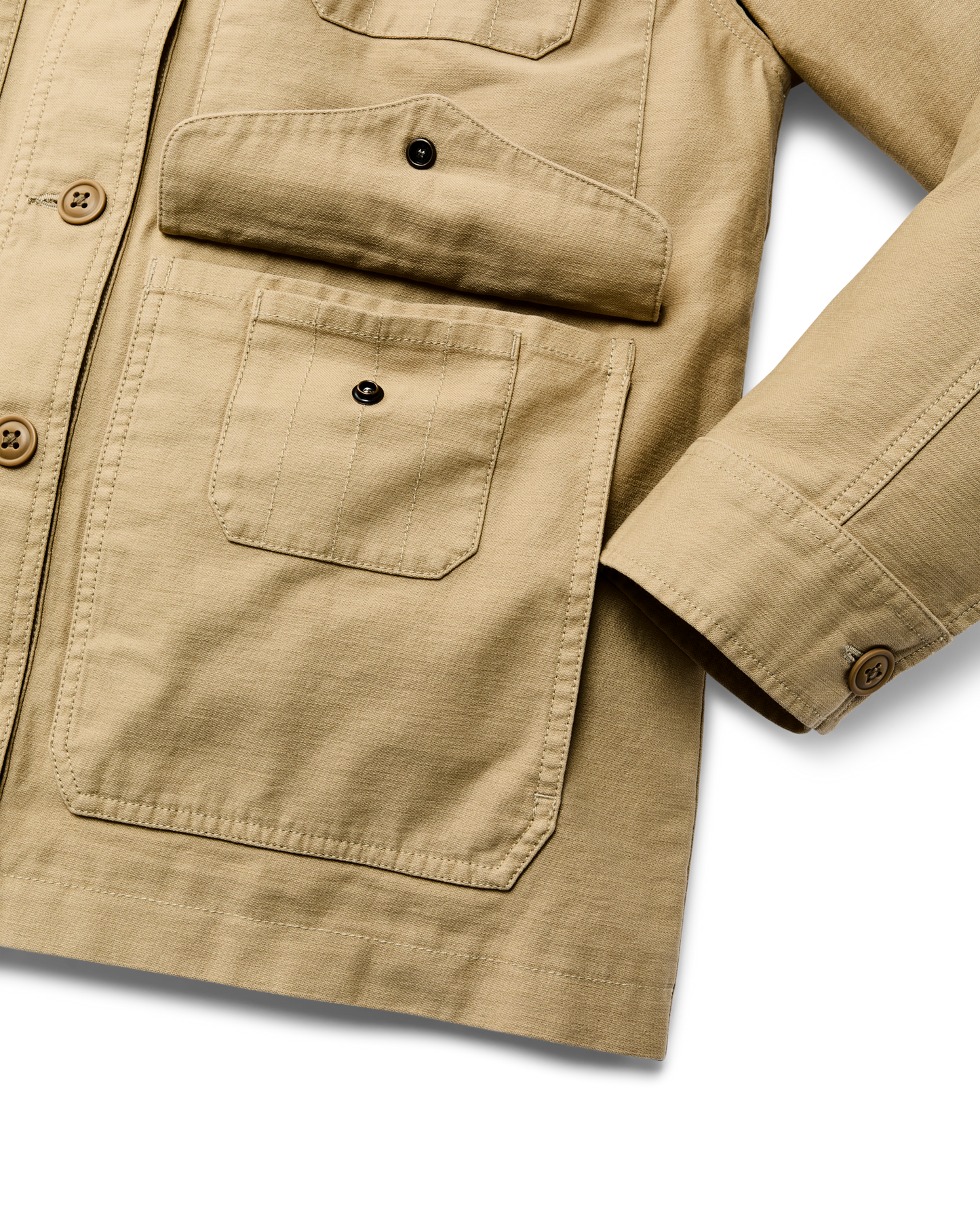 Women's Reverse Sateen Cruiser Jacket - Antique Khaki