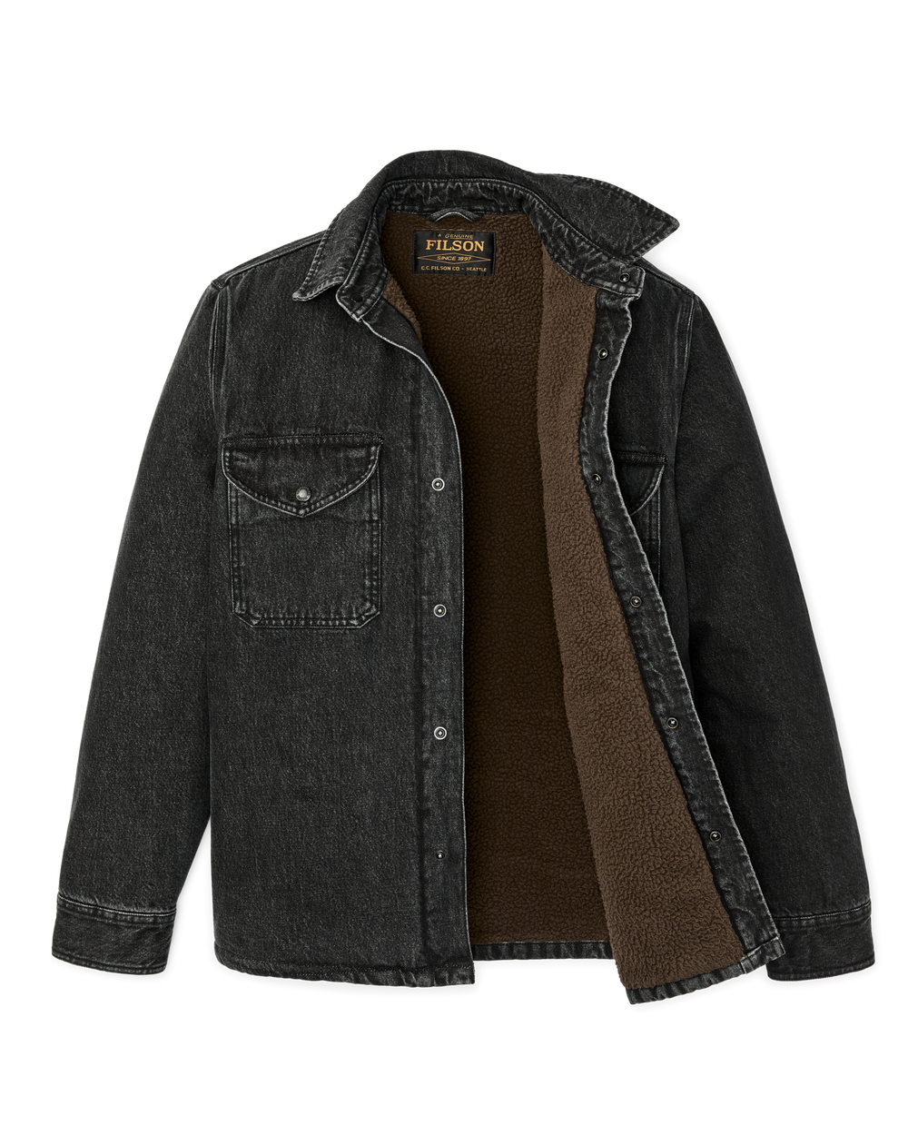 Denim Jac-Shirt - Vintage Black