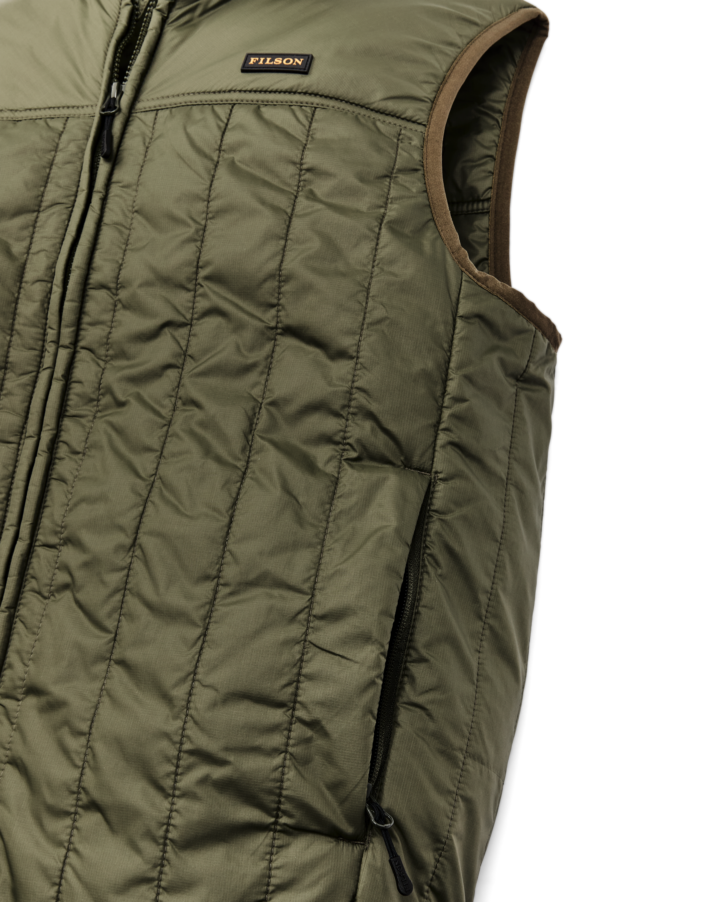 Alternate view of the Filson Ultralight Vest - Dark Olive Drab
