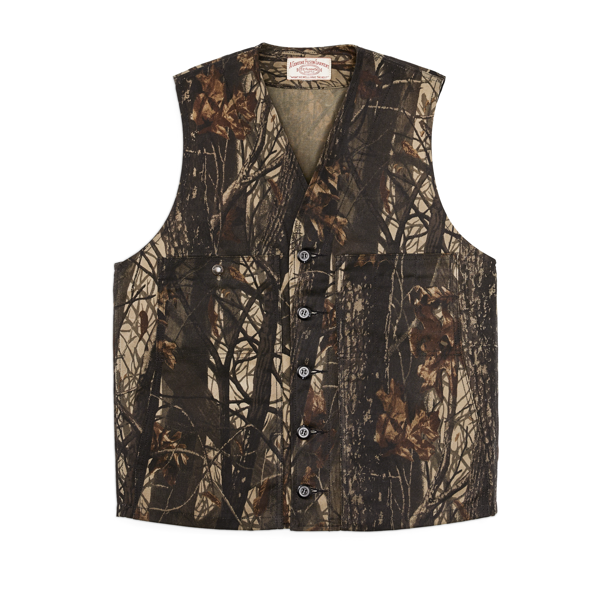 Oil Tin Cloth Vest | Filson Oil Tin Cloth Vest | Filson